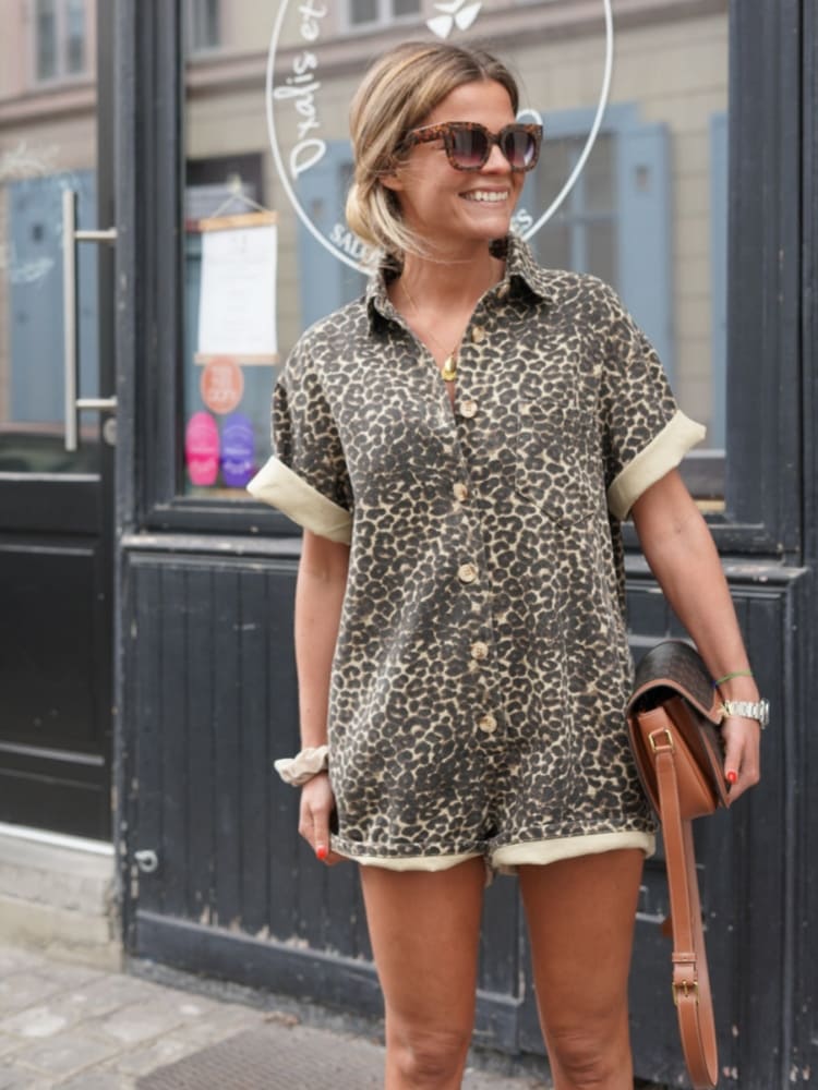 Havana – Letní overal s leopardím vzorem pro divoké duše - ALAMODA